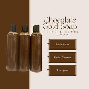 Chocolate Gold Soap 8oz